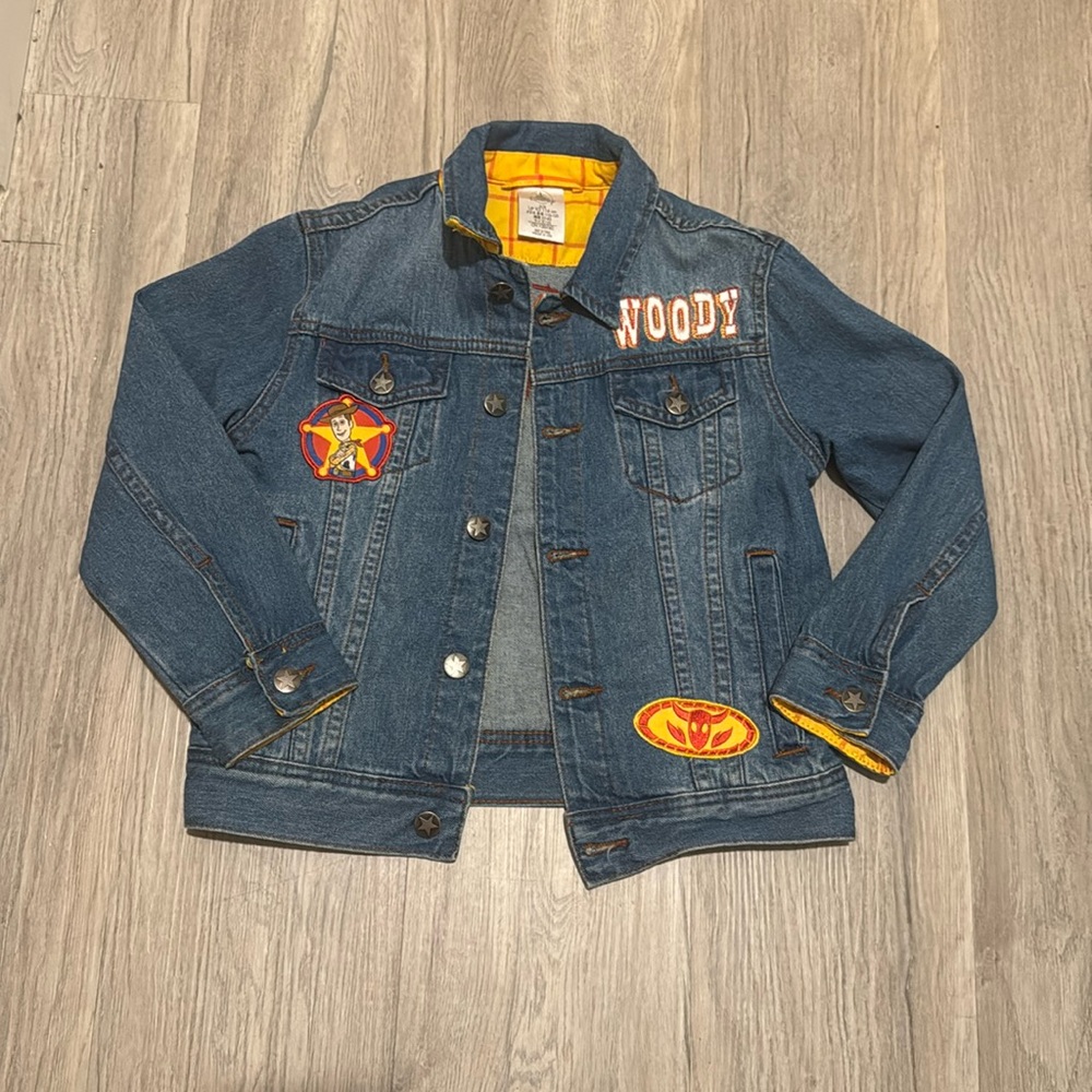Disney Woody Blue Denim Jacket for Kids
